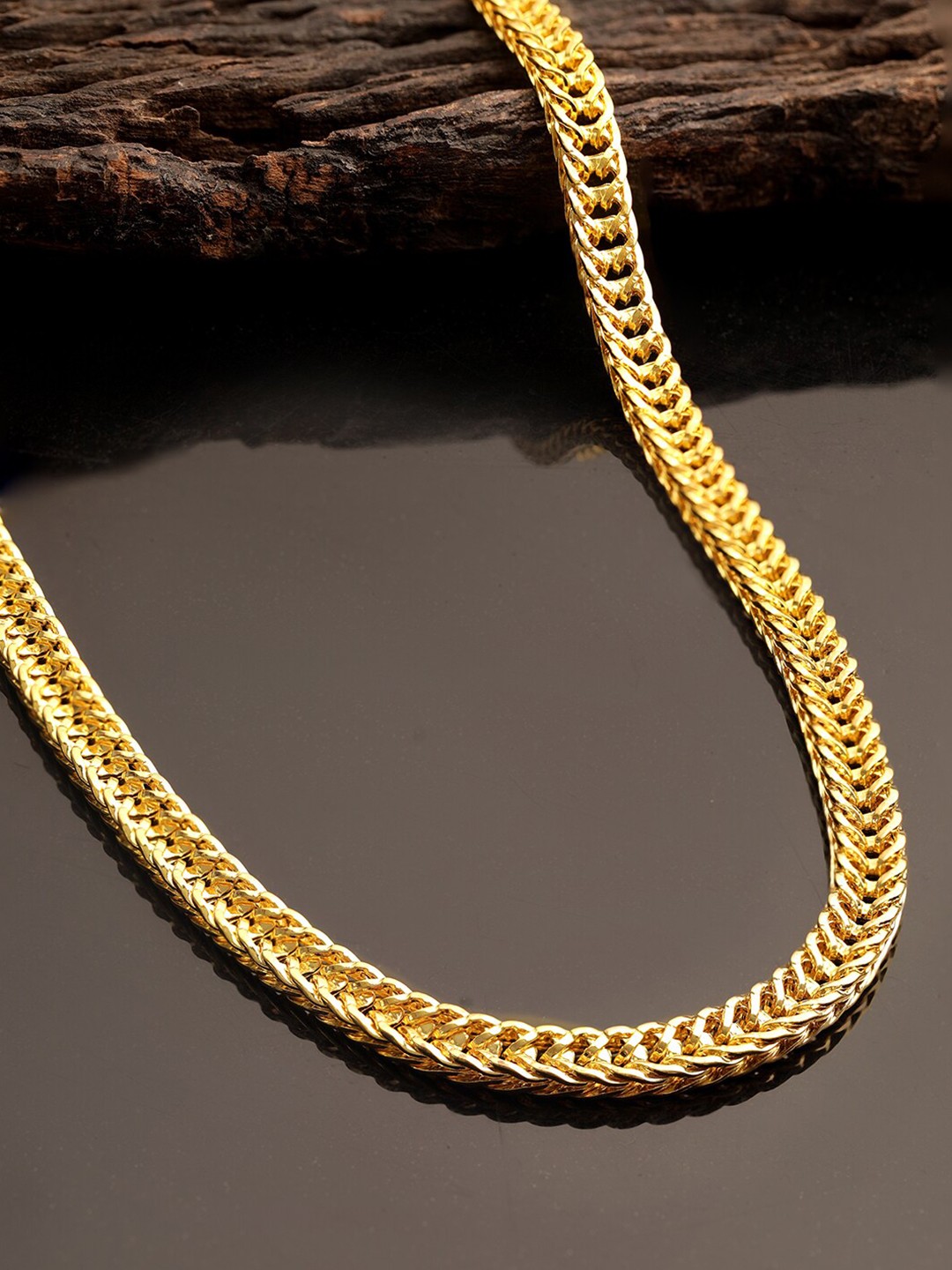 

The Roadster Lifestyle Co. Men Gold-Plated Link Chain