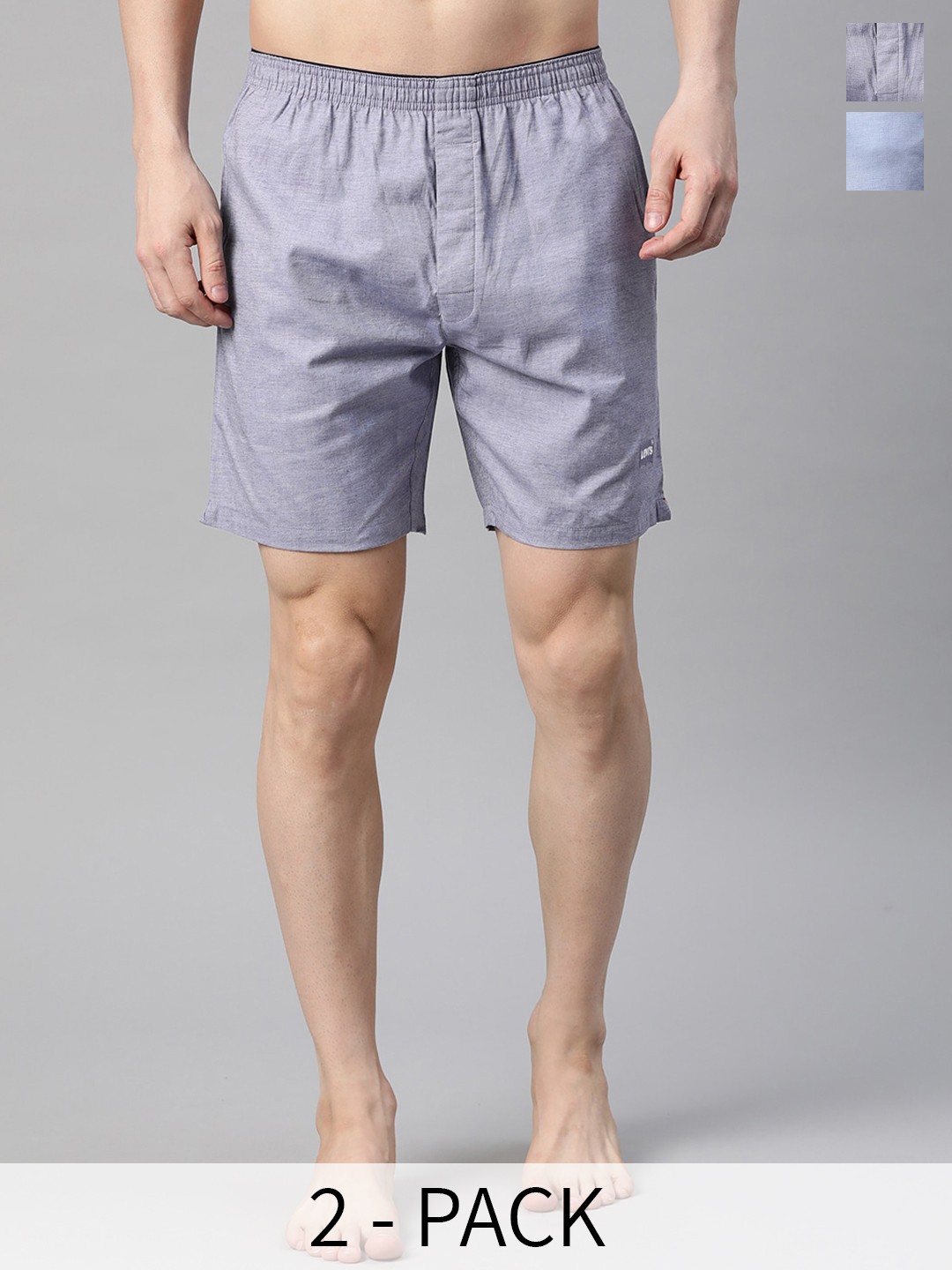 

Levis Pack Of 2 Assorted Pure Cotton Boxers 11870954-1-14451144