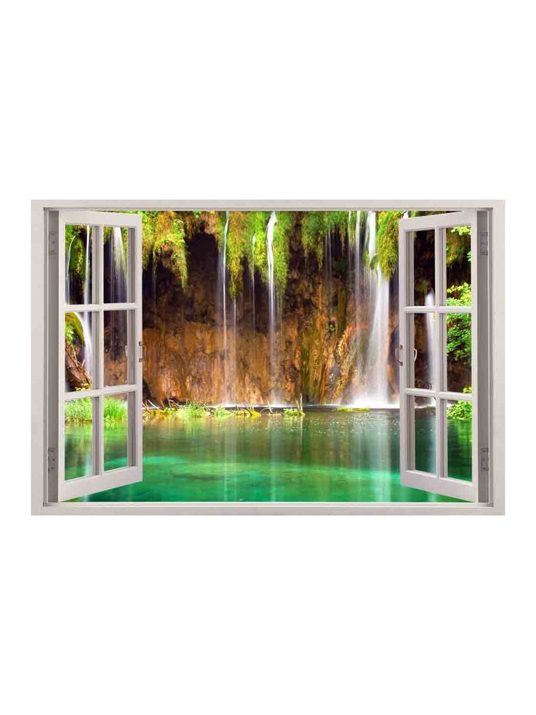 

British Terminal Brown & Green Water Proof Nature Wall Poster