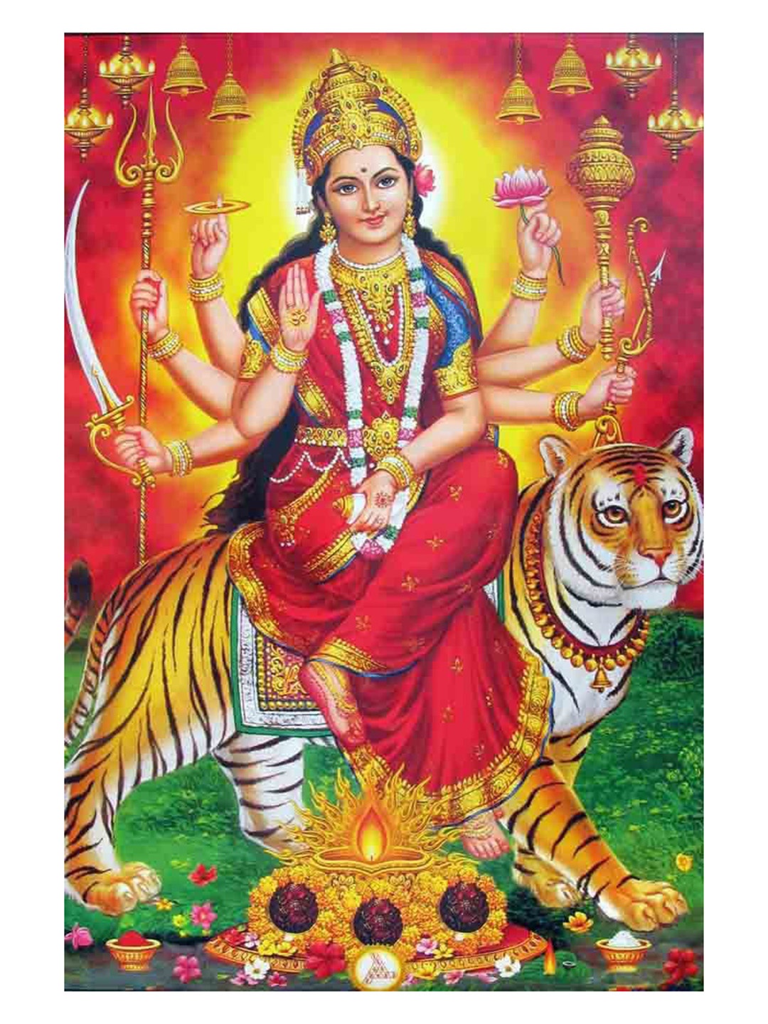 

British Terminal Red Goddess Printed High Quality Fully Waterproof Sticker Poster