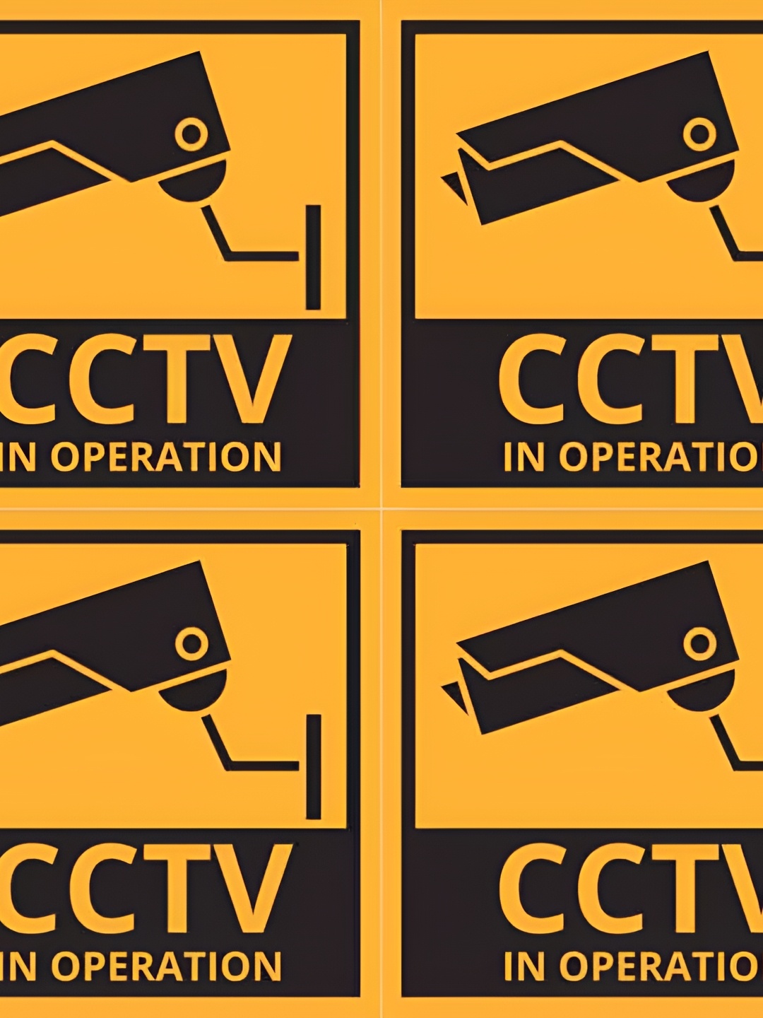 

British Terminal Yellow & Black High Quality Fully Waterproof Vinyl Sticker Poster