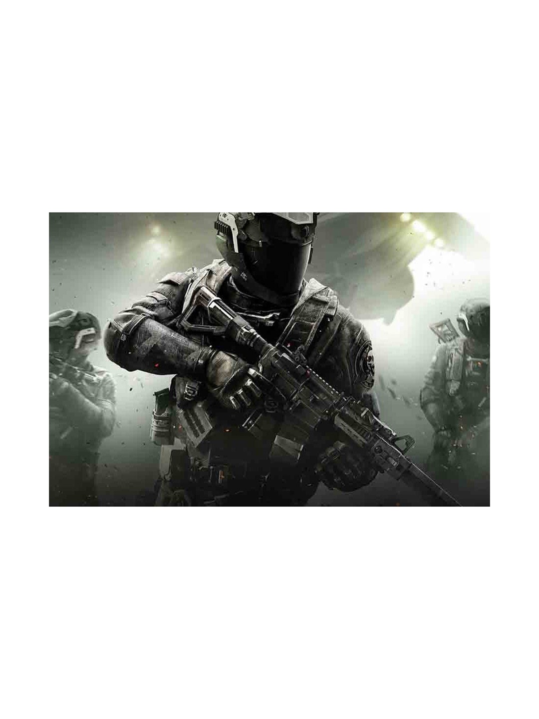 

British Terminal Black & Grey Abstract Waterproof Wall Poster
