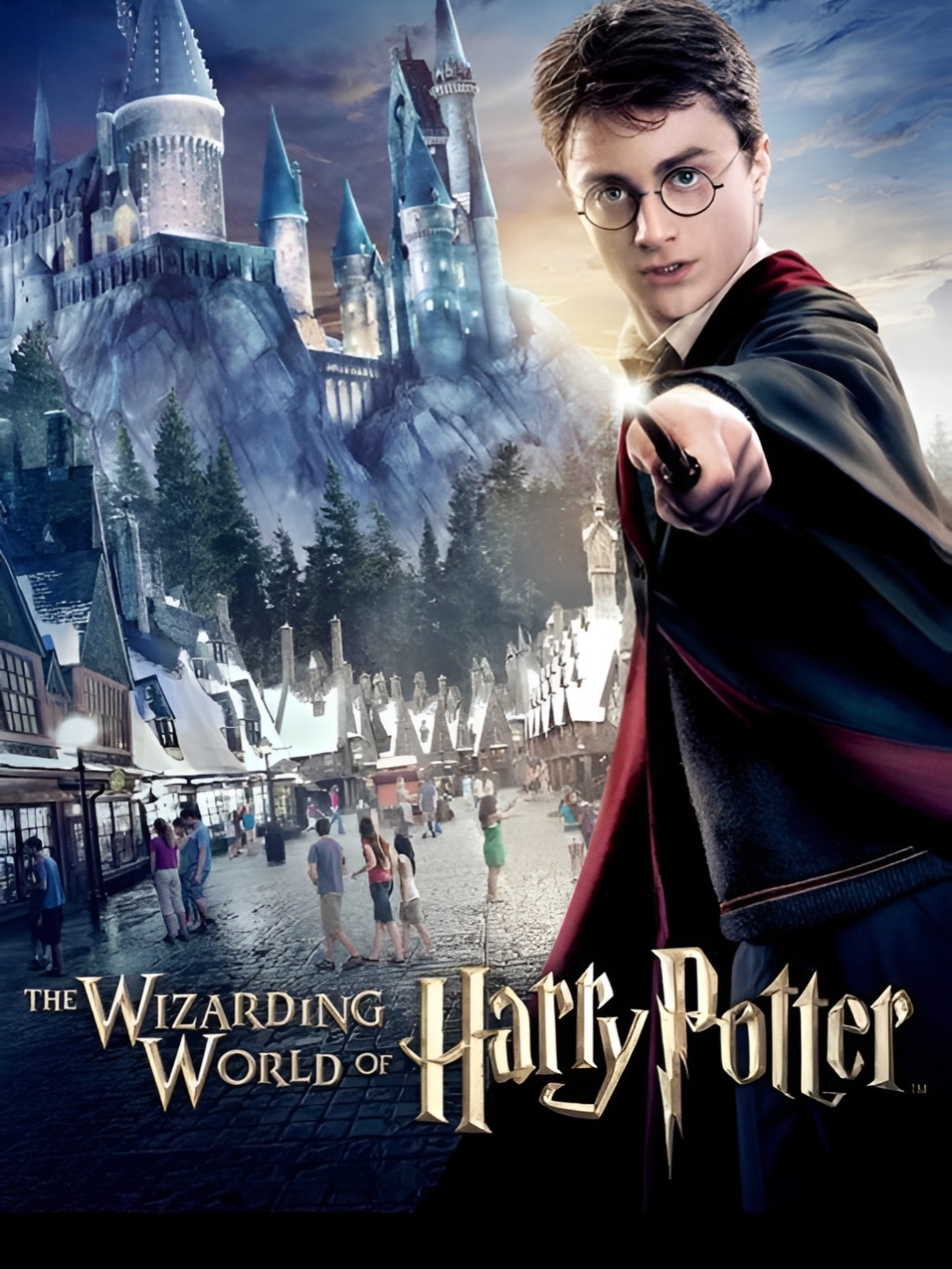 

British Terminal Black & Blue Harry Potter Printed Waterproof Poster