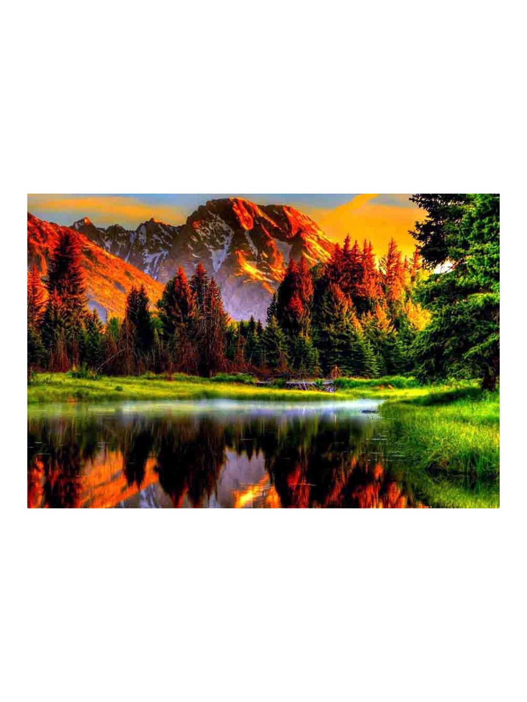 

British Terminal Red & Green Printed High Quality Fully Waterproof Sticker Poster