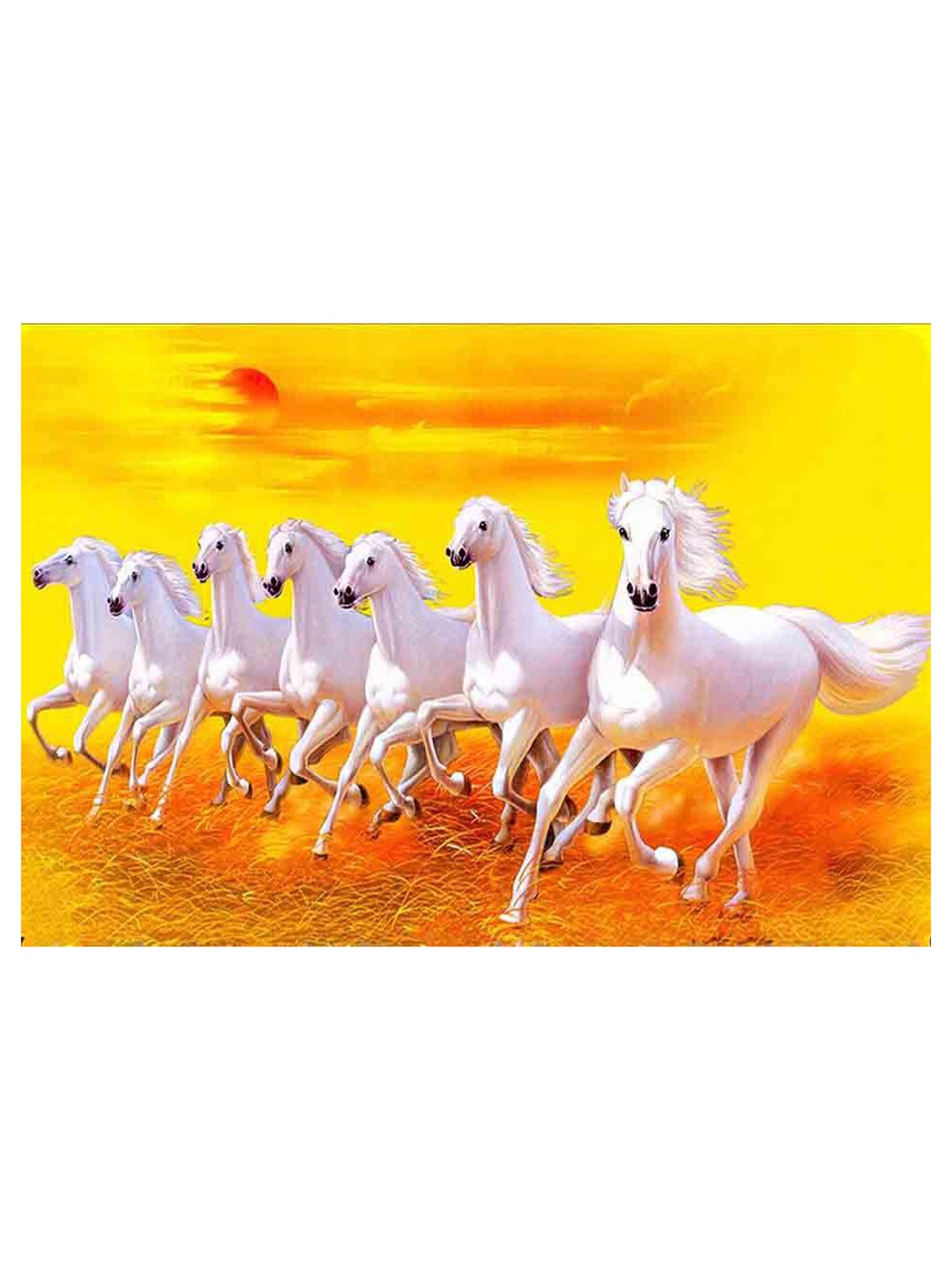 

British Terminal White & Yellow Birds and Animals Printed Wall Stickers