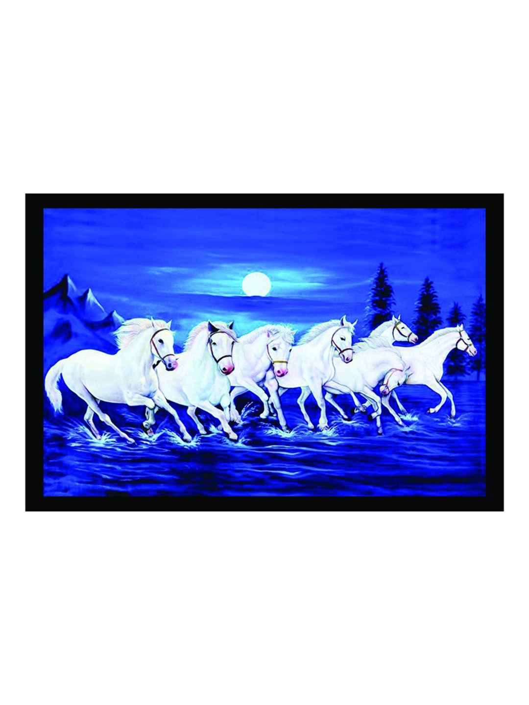 

British Terminal Blue & White High Quality Printed Waterproof Wall Sticker