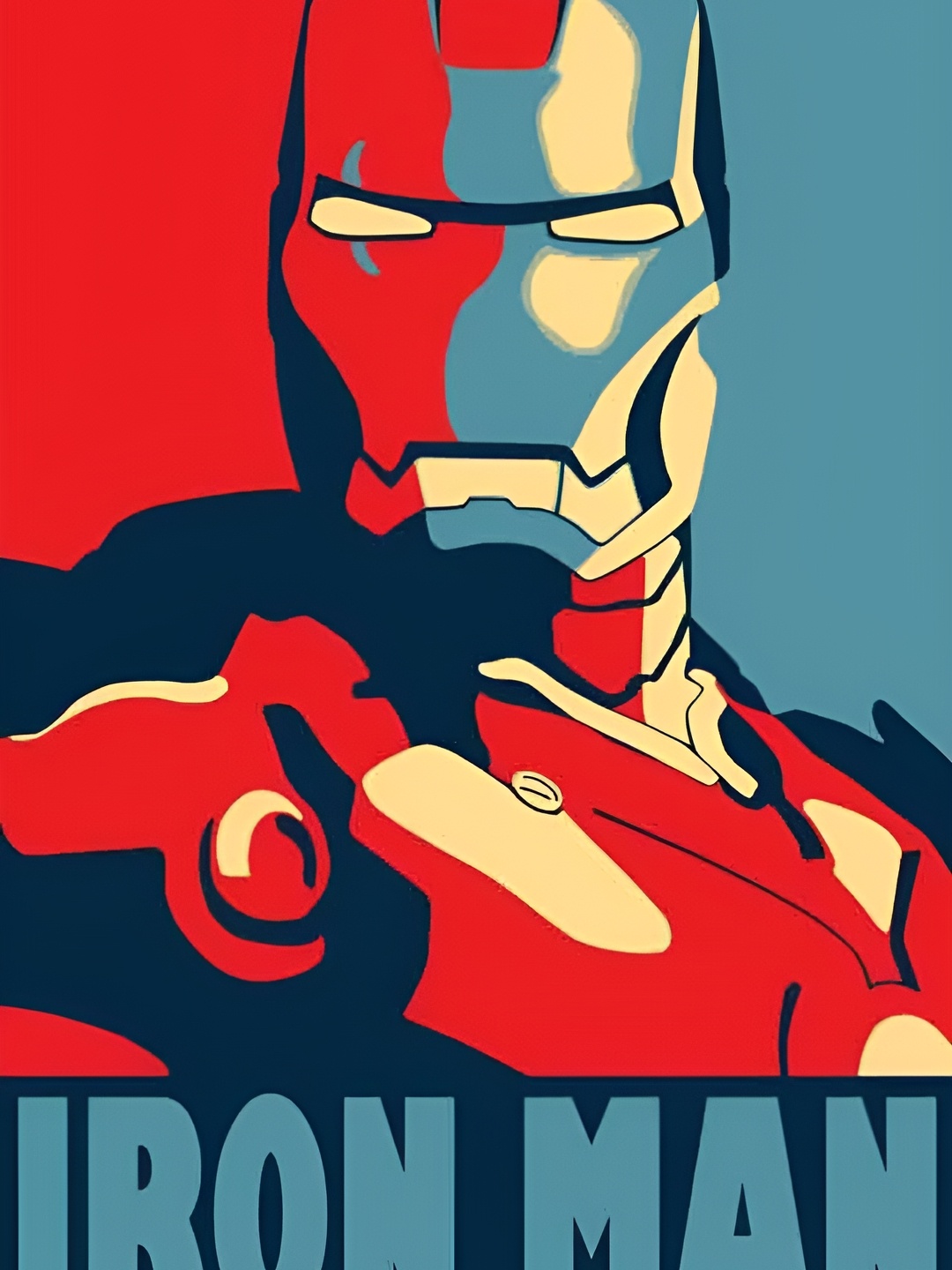 

British Terminal Red & Blue Printed High Quality Fully Waterproof Vinyl Sticker Poster