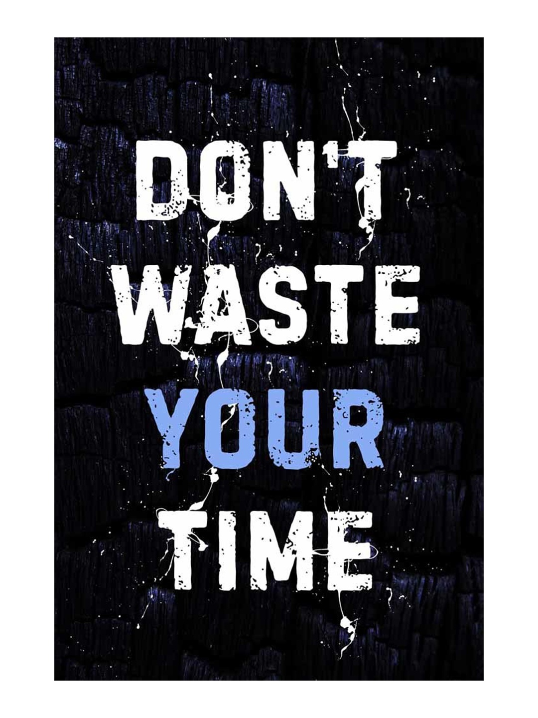 

British Terminal Black Printed High Quality Fully Waterproof Vinyl Sticker Poster