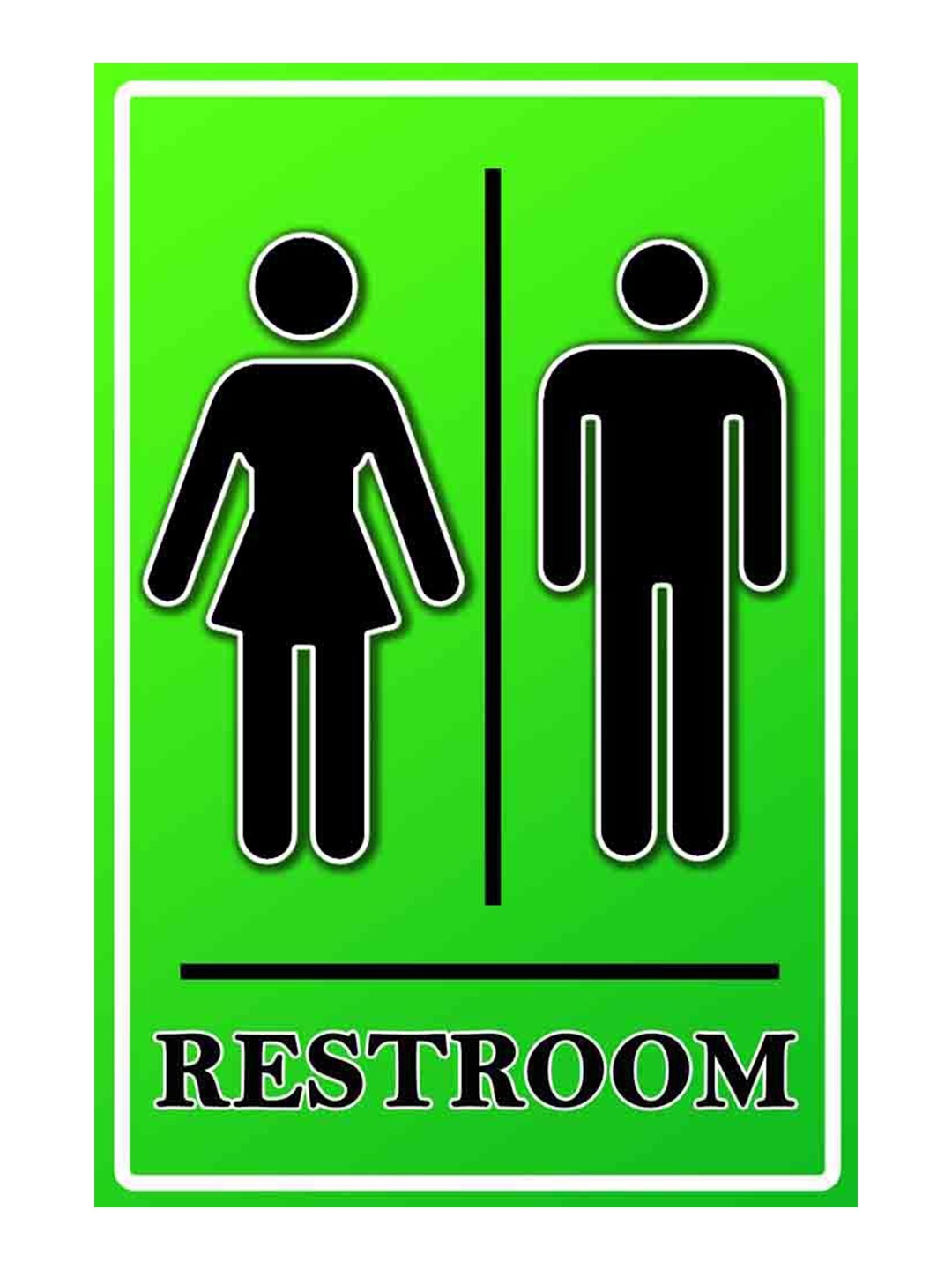 

British Terminal Green & Black Printed High Quality Fully Waterproof Vinyl Sticker Poster
