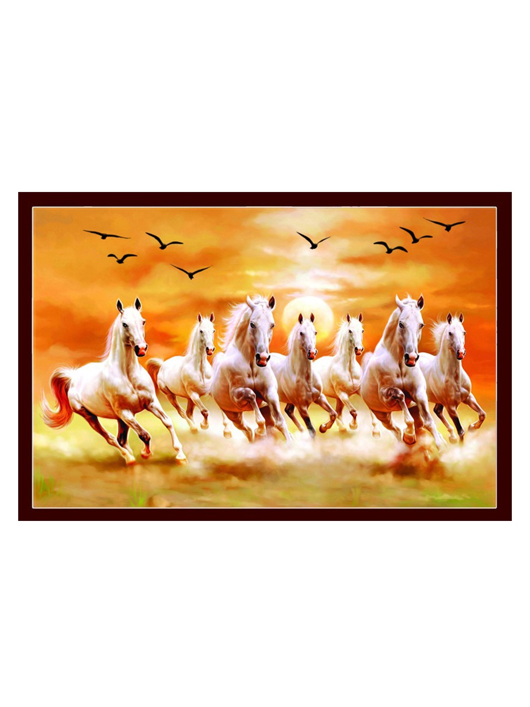 

British Terminal White Paper Birds and Animals Wall Poster