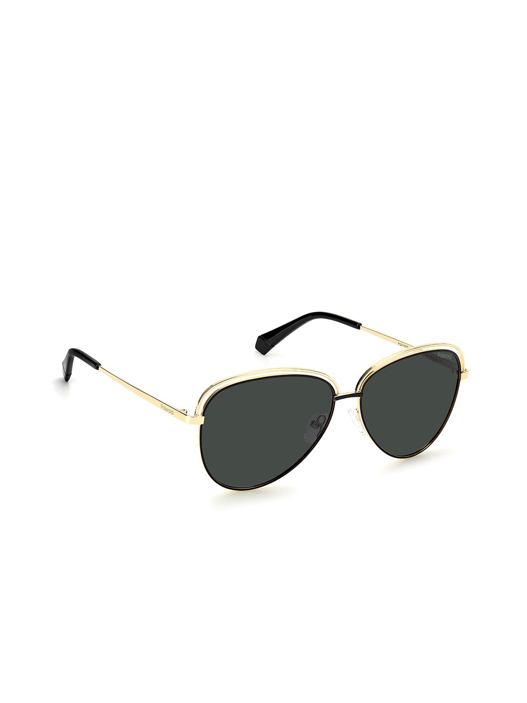 

Polaroid Women Aviator Sunglasses with UV Protected Lens 2039162M258M9, Grey