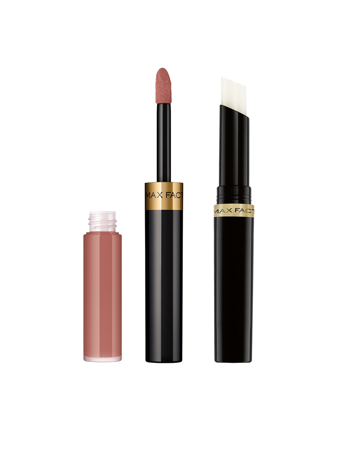 

Max Factor Lipfinity Long-Lasting Lip Colour 2.3ml with Top Coat 1.9g - Iced 160, Nude
