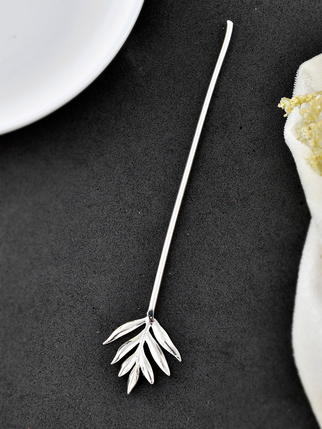 

Silvermerc Designs Silver-Plated Bun Pin