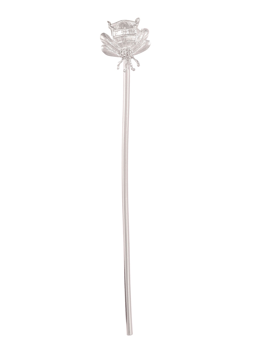 

Silvermerc Designs Silver-Plated Bun Pin Head Jewellery
