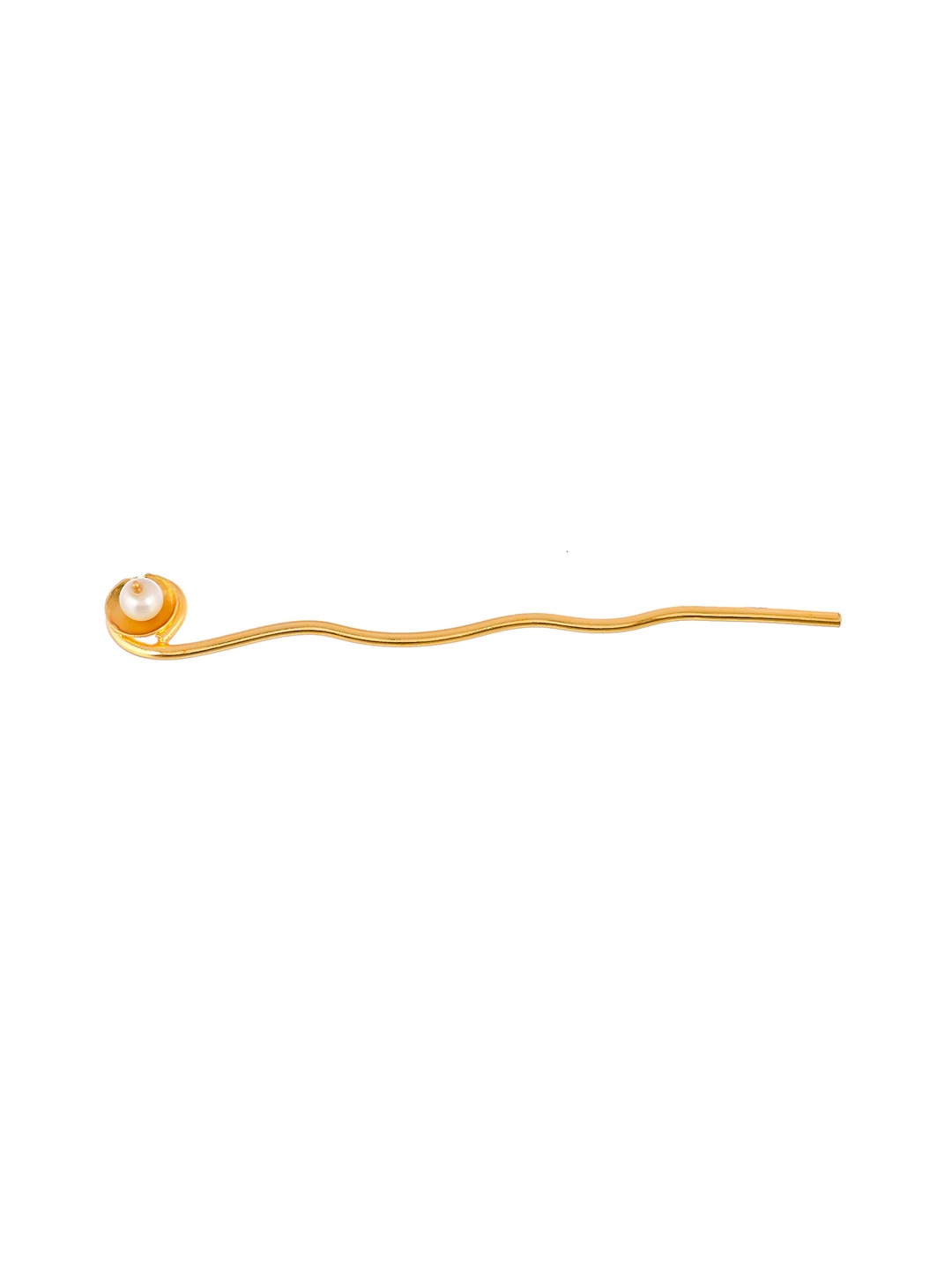 

Silvermerc Designs Gold-Plated Bun Pin Head Jewellery