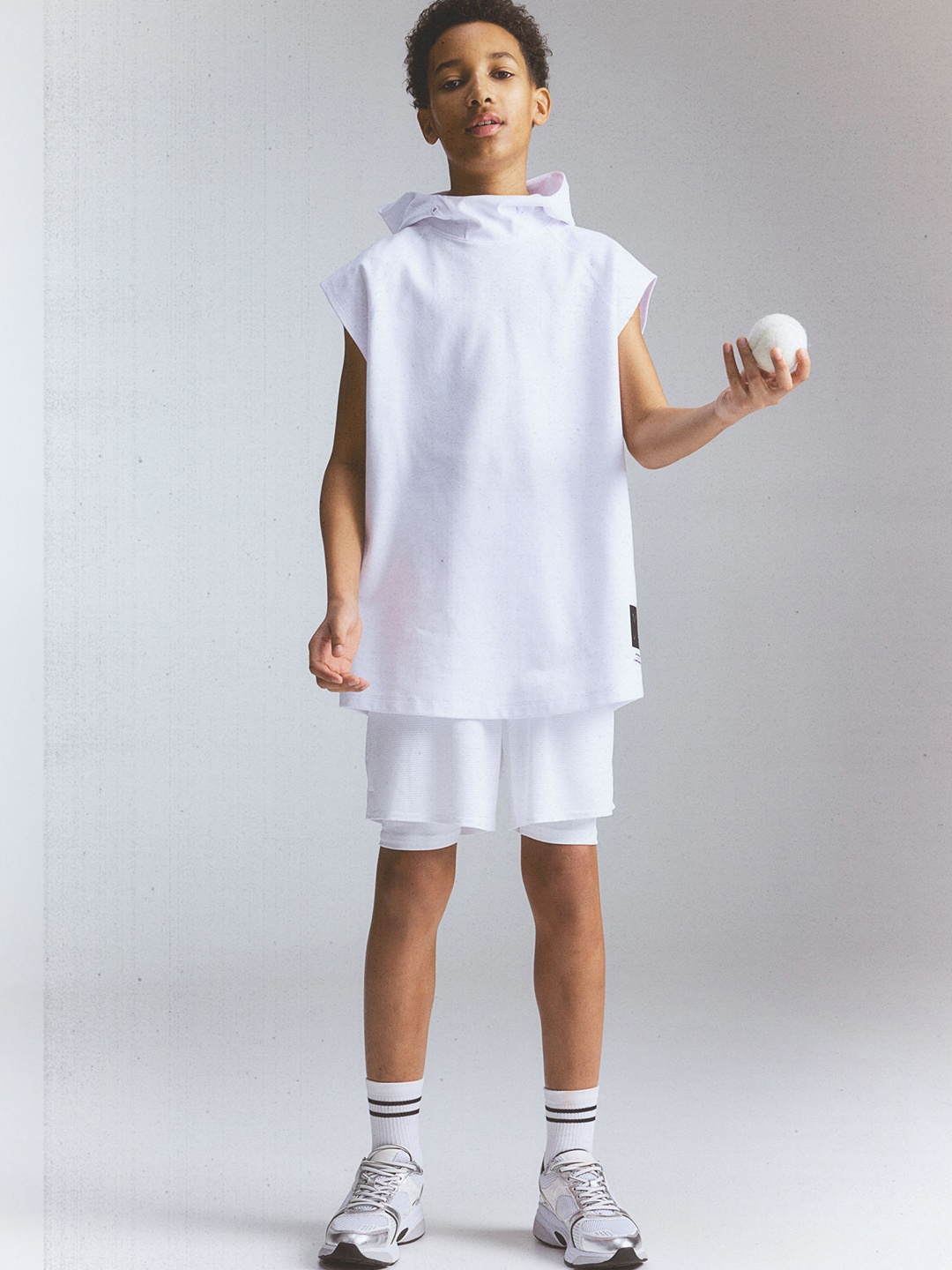 

H&M Boys Sports Hoodie, White