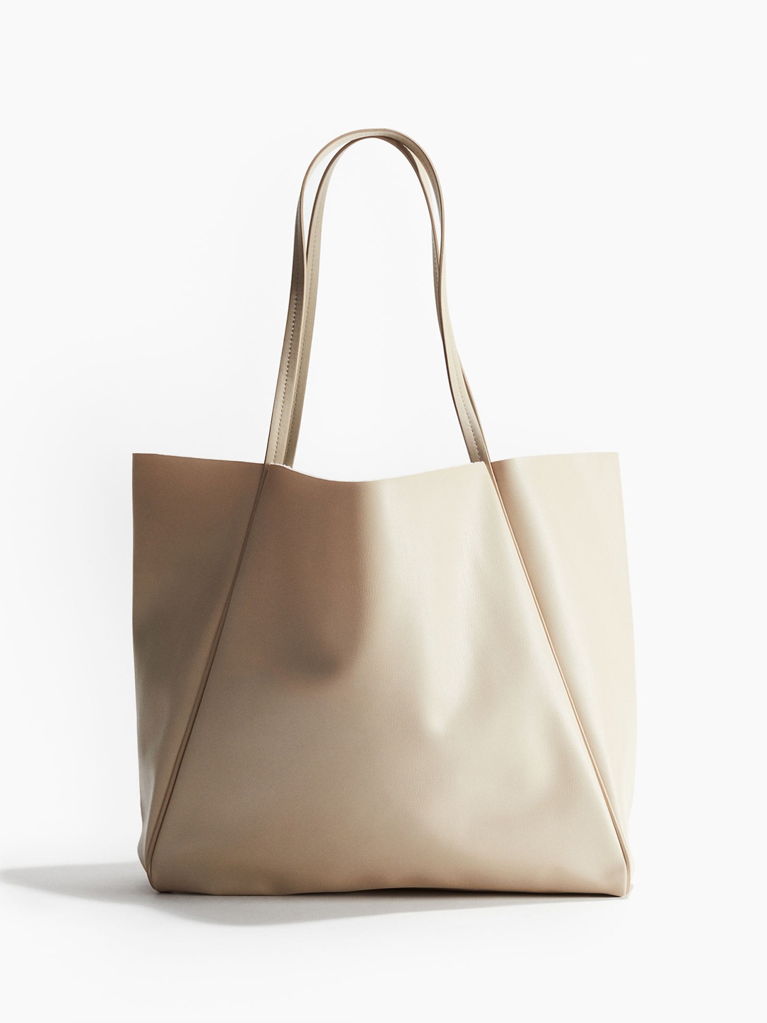H&M Coated Shopper, Beige