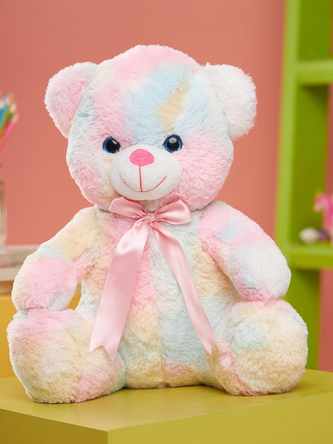 

BAESD Microfibre Filled Non-Allergic Teddy Bears Soft Toys and Dolls, Pink