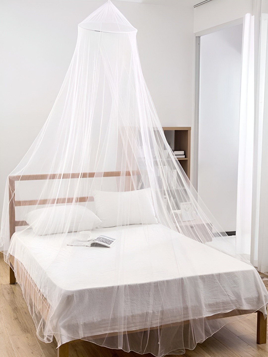 

MARUTI ENTERPRISE White King Size Hanging Mosquito Net