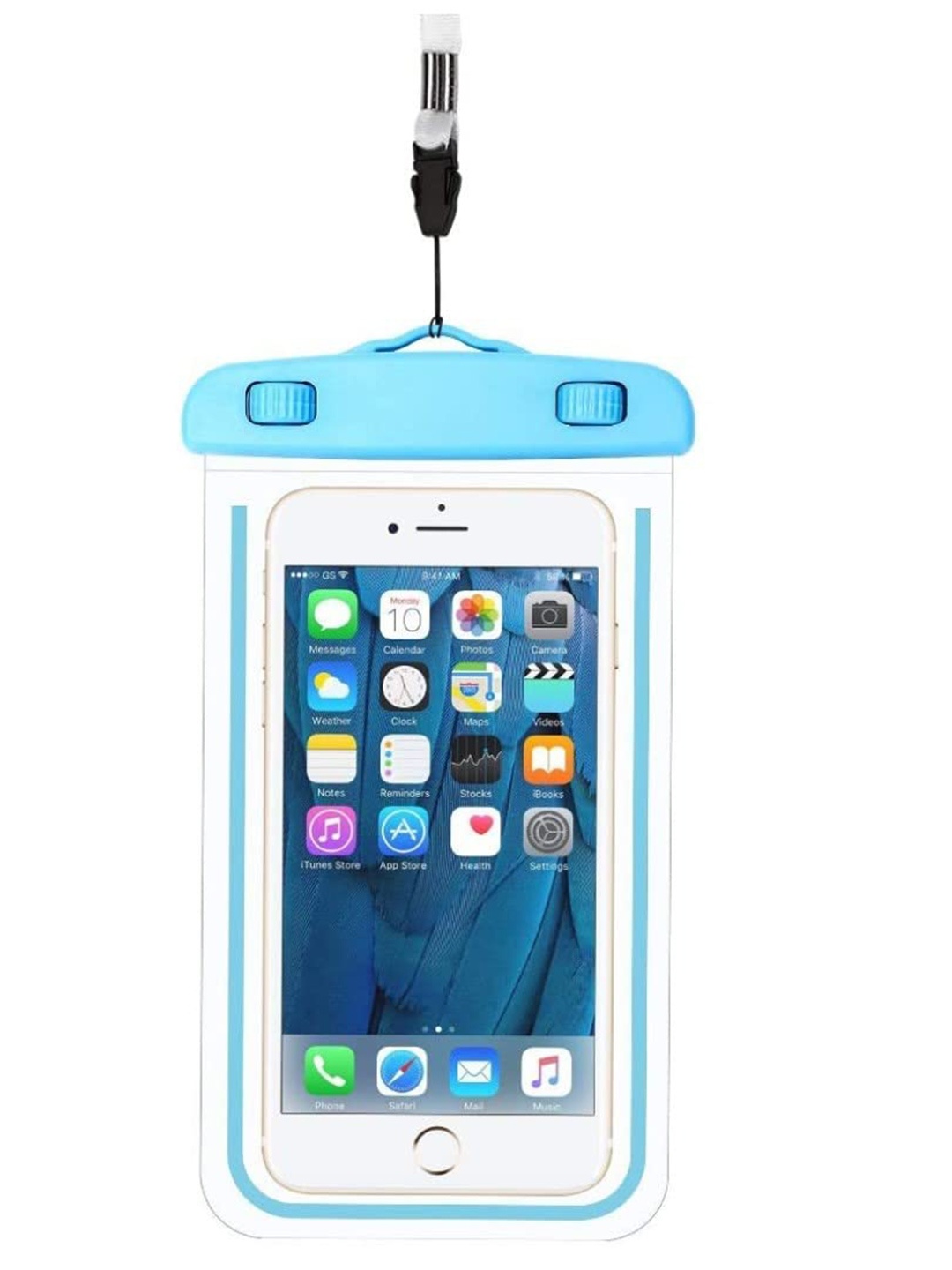 

PLANET of Toys Waterproof Mobiles Pouch Travel Accessory, Blue