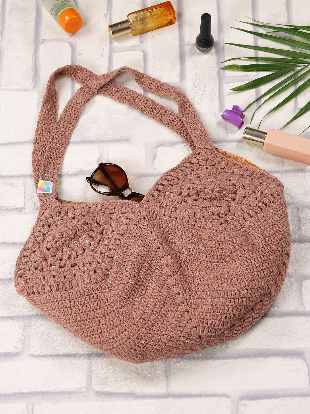 

Magic Needles Shopper Shoulder Bag, Brown