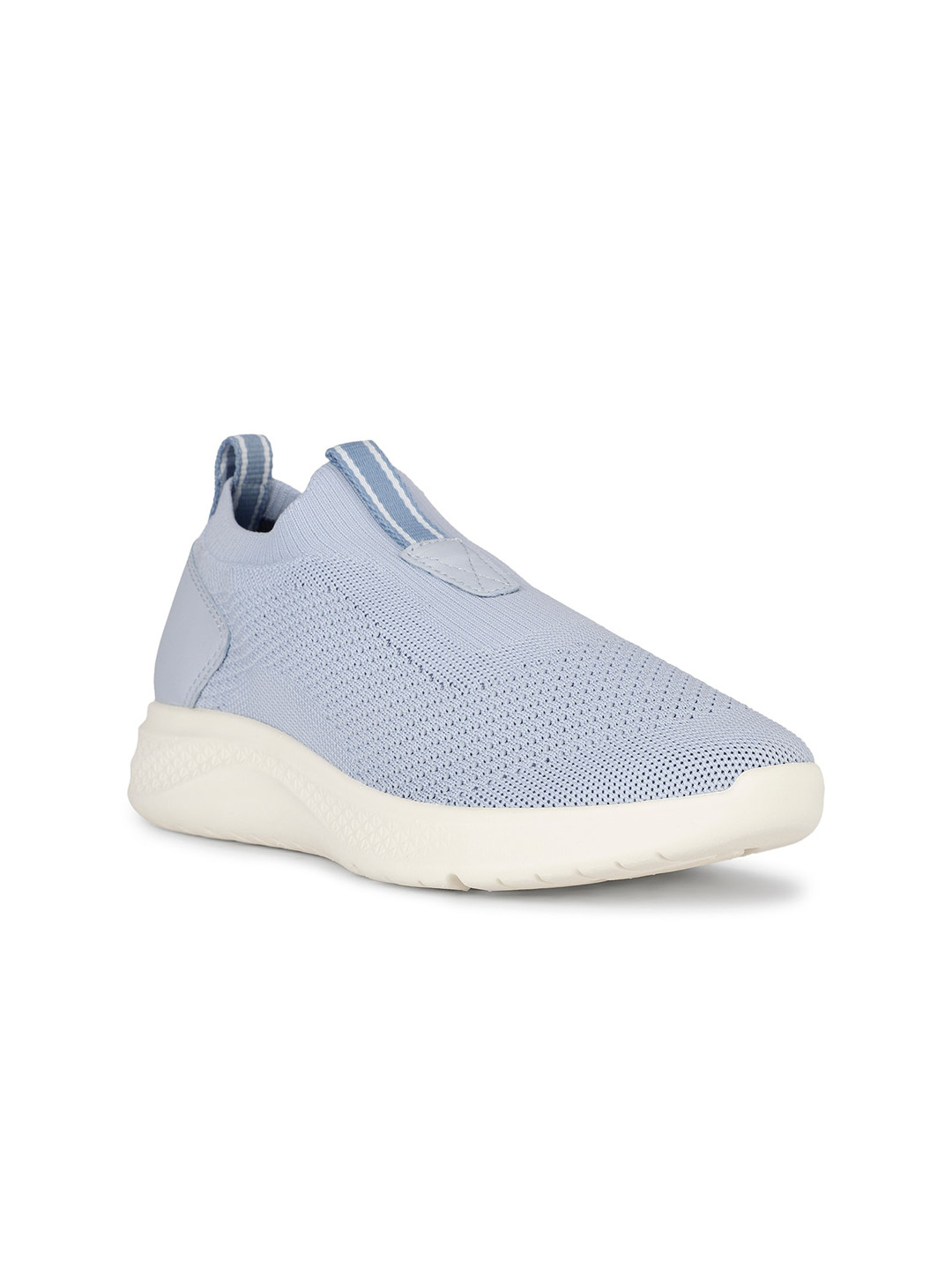 

Hush Puppies Women Textured Slip-On Sneakers, Blue