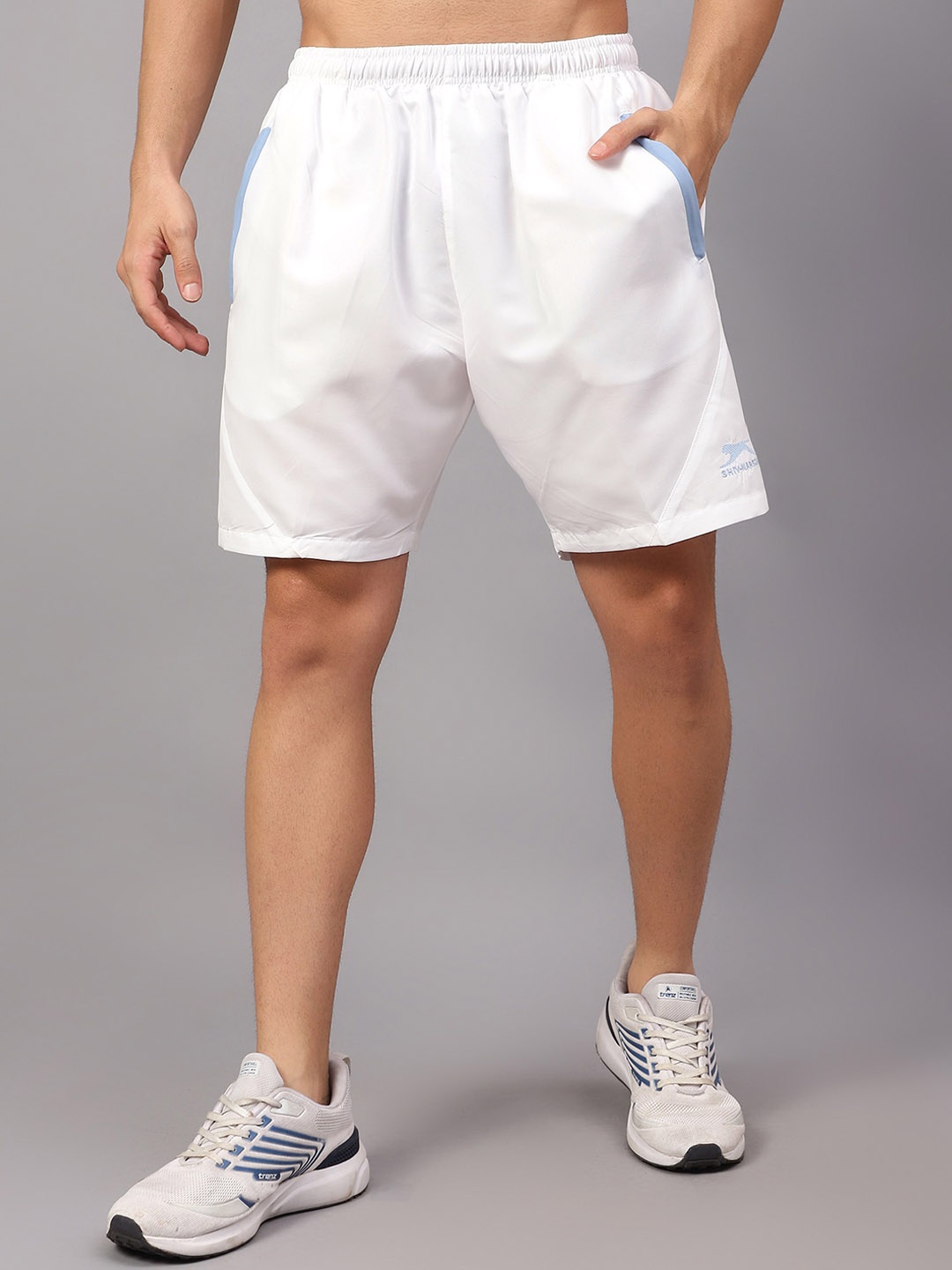 

Shiv Naresh Men Mid-Rise Shorts, White