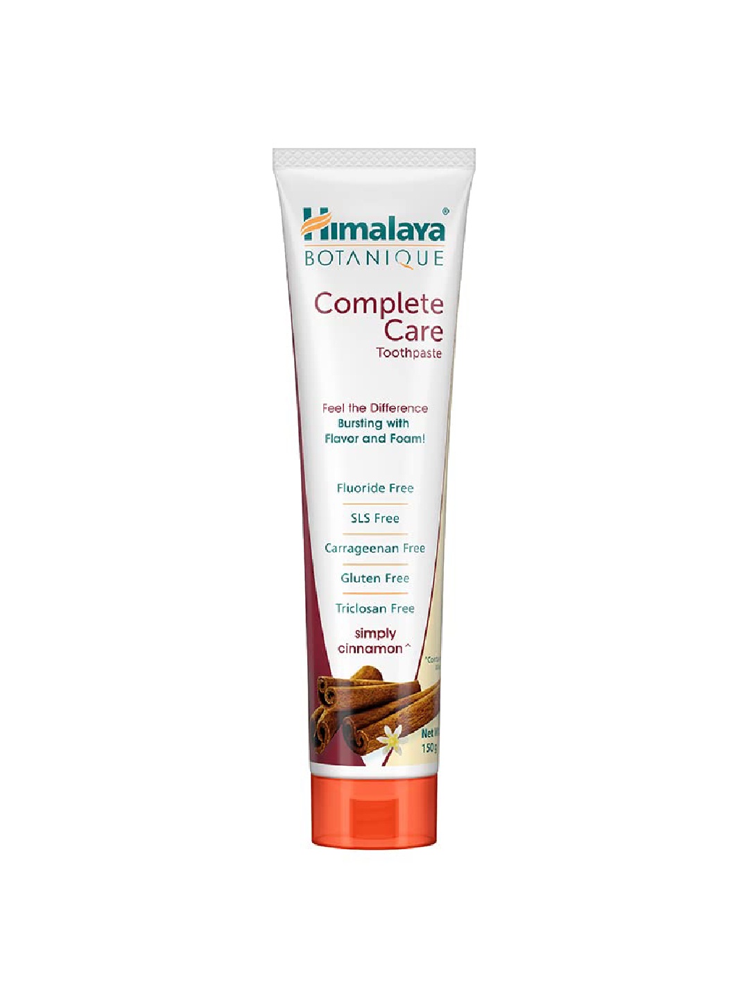 

Himalaya Botanique Simply Cinnamon Complete Care Toothpaste - 150g, White