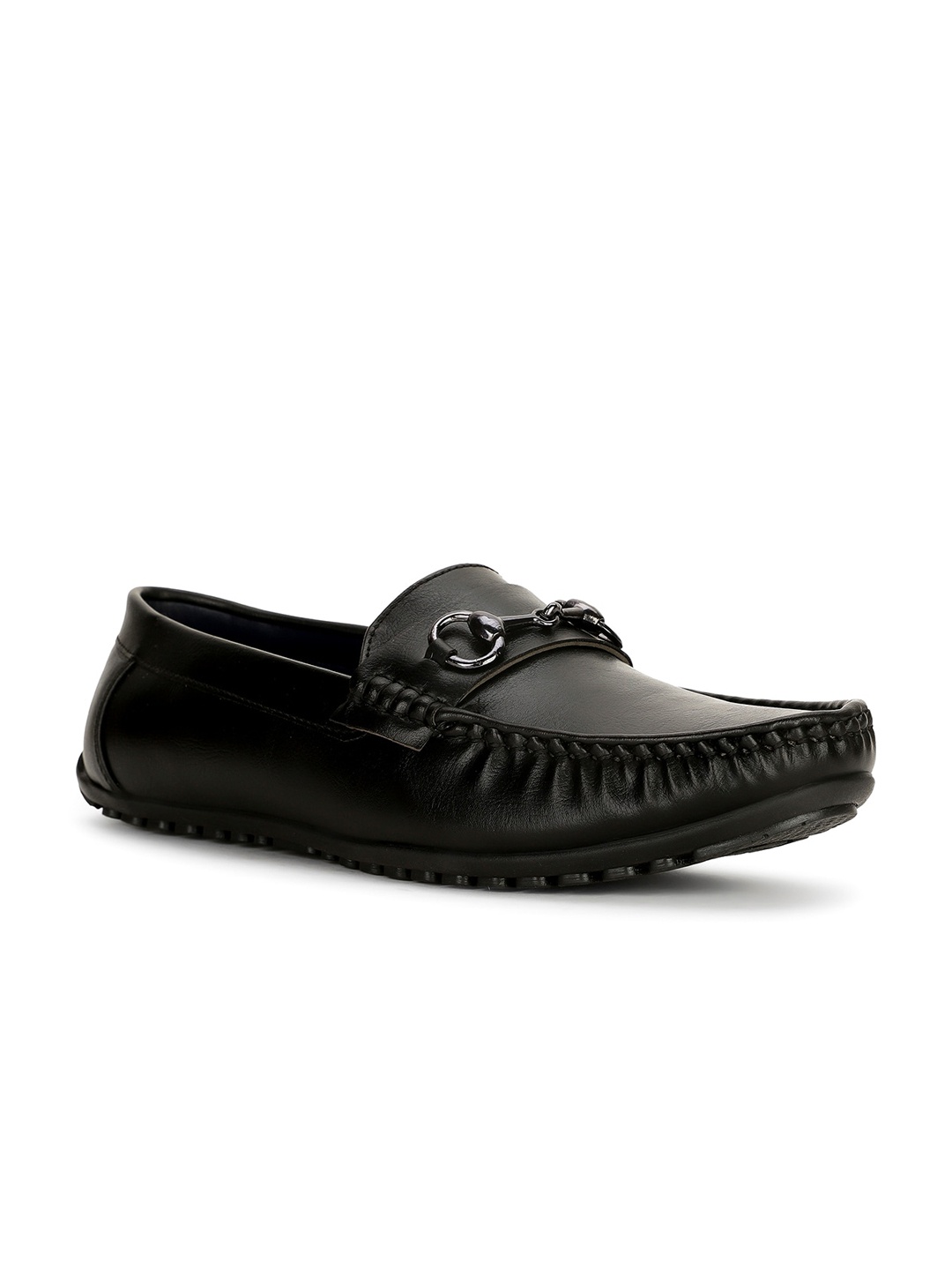 

Bata Men Jeff E 24 Round Toe Formal Loafers, Black