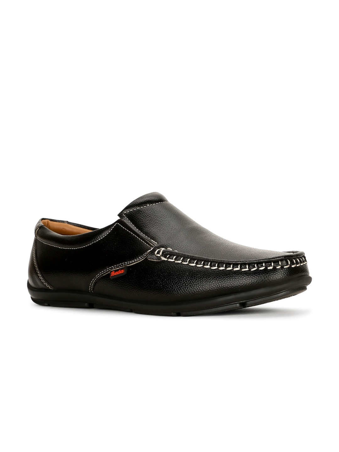 

Bata Men Formal Slip-On Loafers, Black