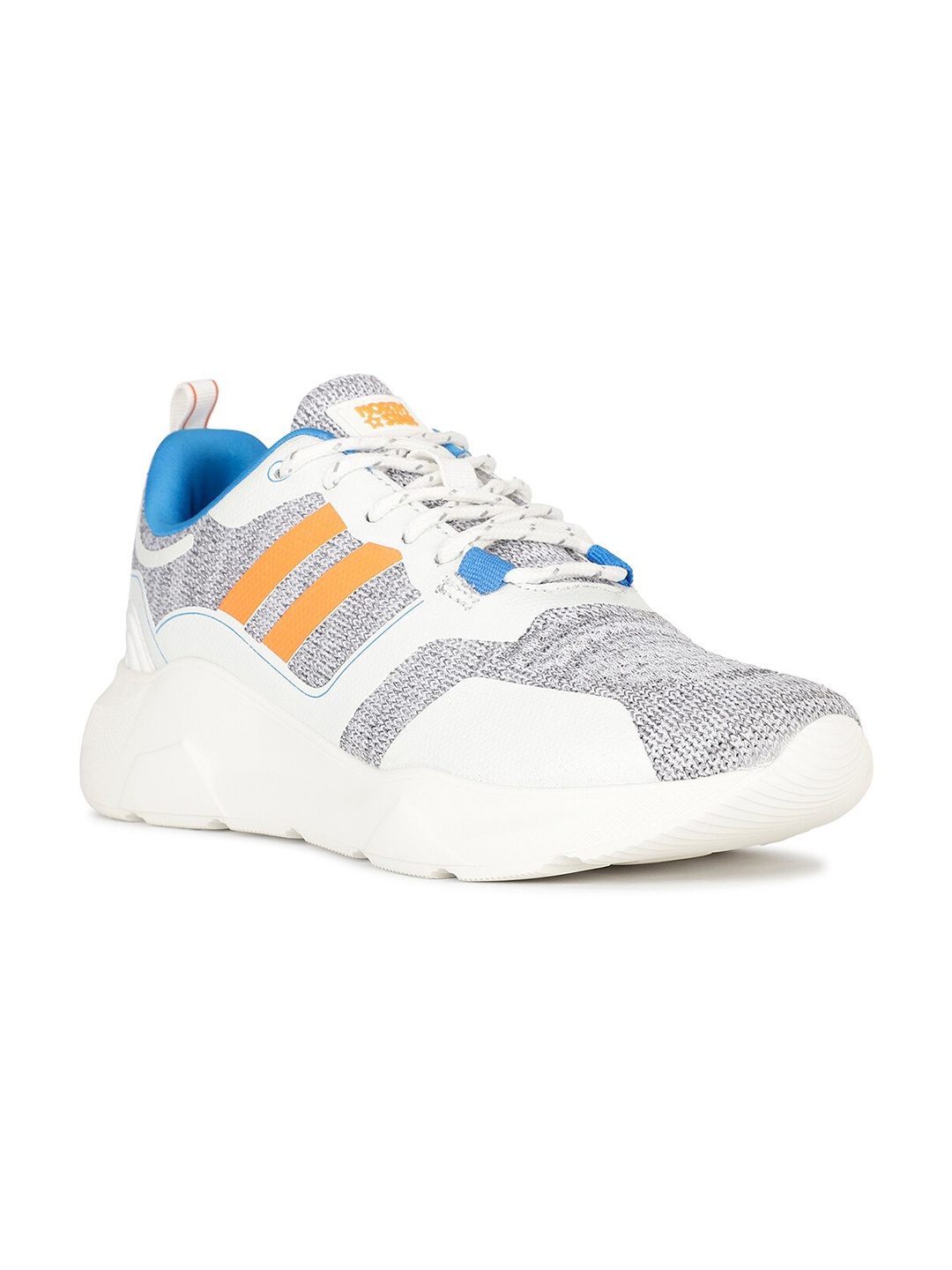 

North Star Men Textile Running Shoes, White