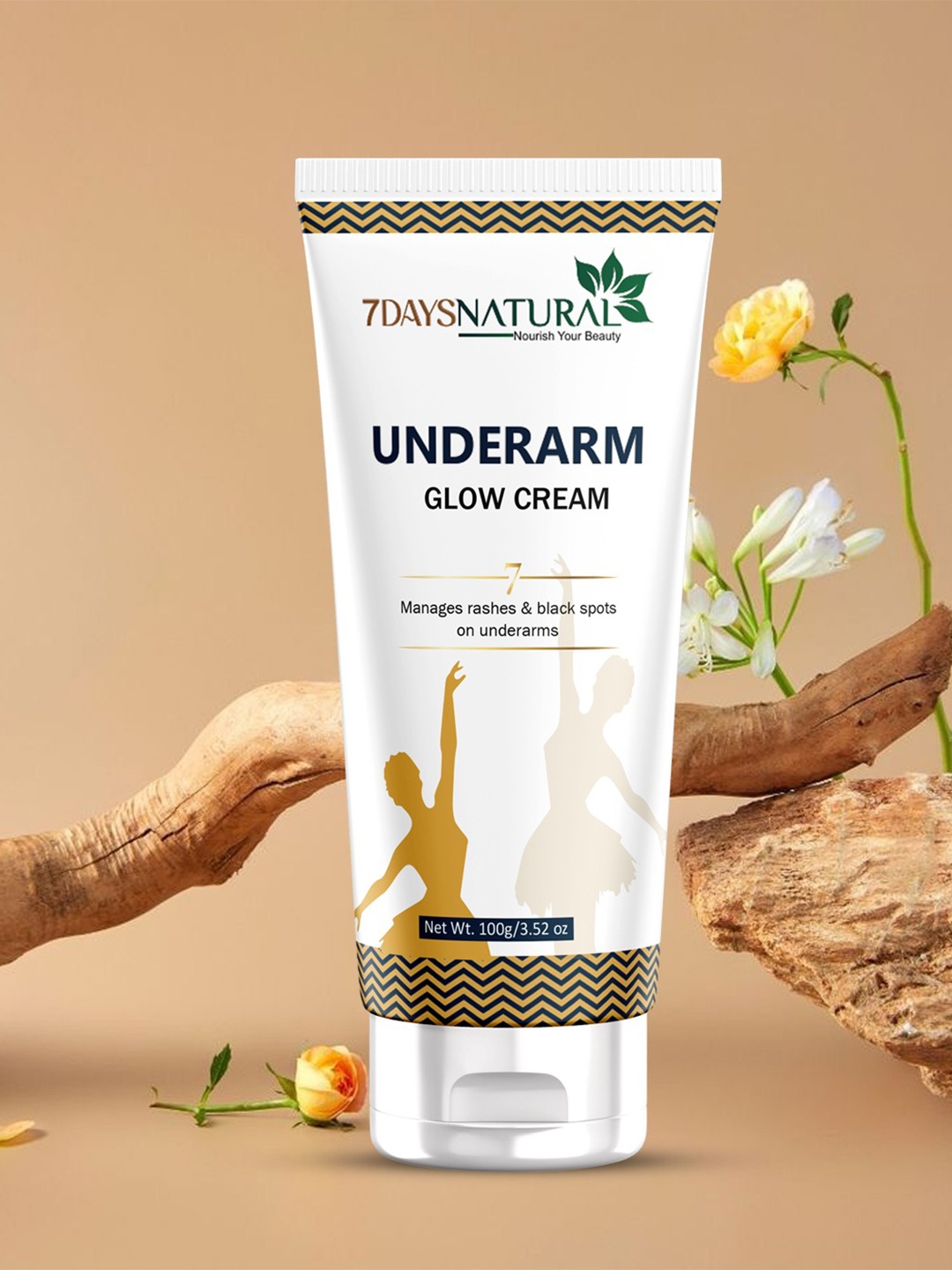 

7 DAYS Feel Of Nature Underarm Whitening Cream With Mulberry Extract - 100g, White