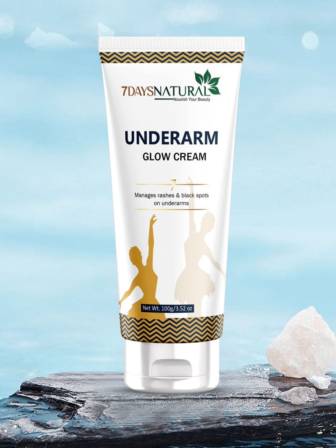 

7 DAYS Feel Of Nature Underarm Whitening Cream With Mulberry Extract - 100g, White