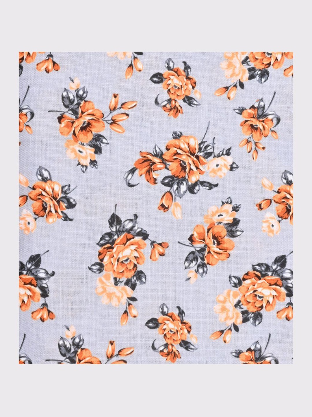 

Maharaja Men Printed Cotton Kurta Clothing Fabric, Grey