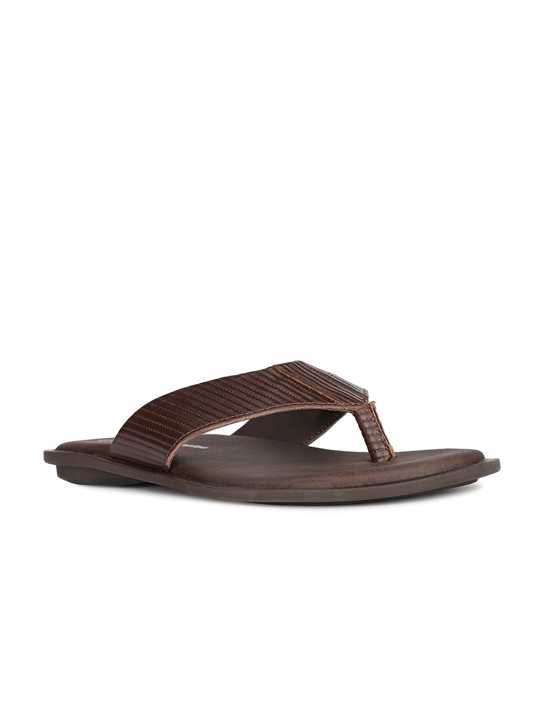 

Hush Puppies Men Leather Comfort Sandals, Brown