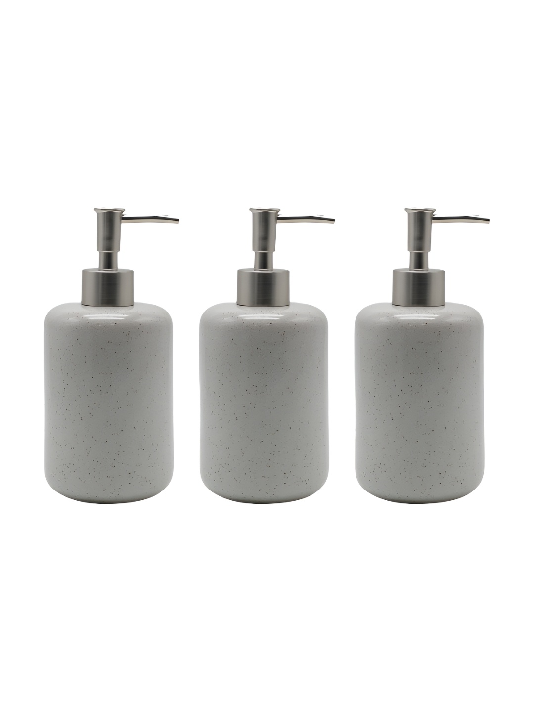 

Anko Grey 3 Piece Textured Ceramic Soap Dispenser