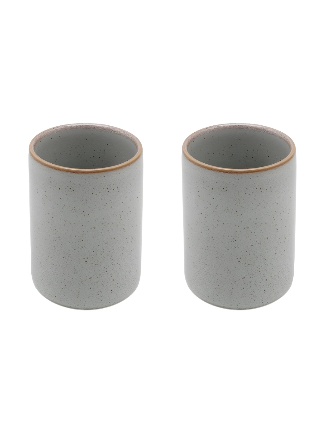 

Anko Grey & Gold-Toned 2 Piece Stoneware