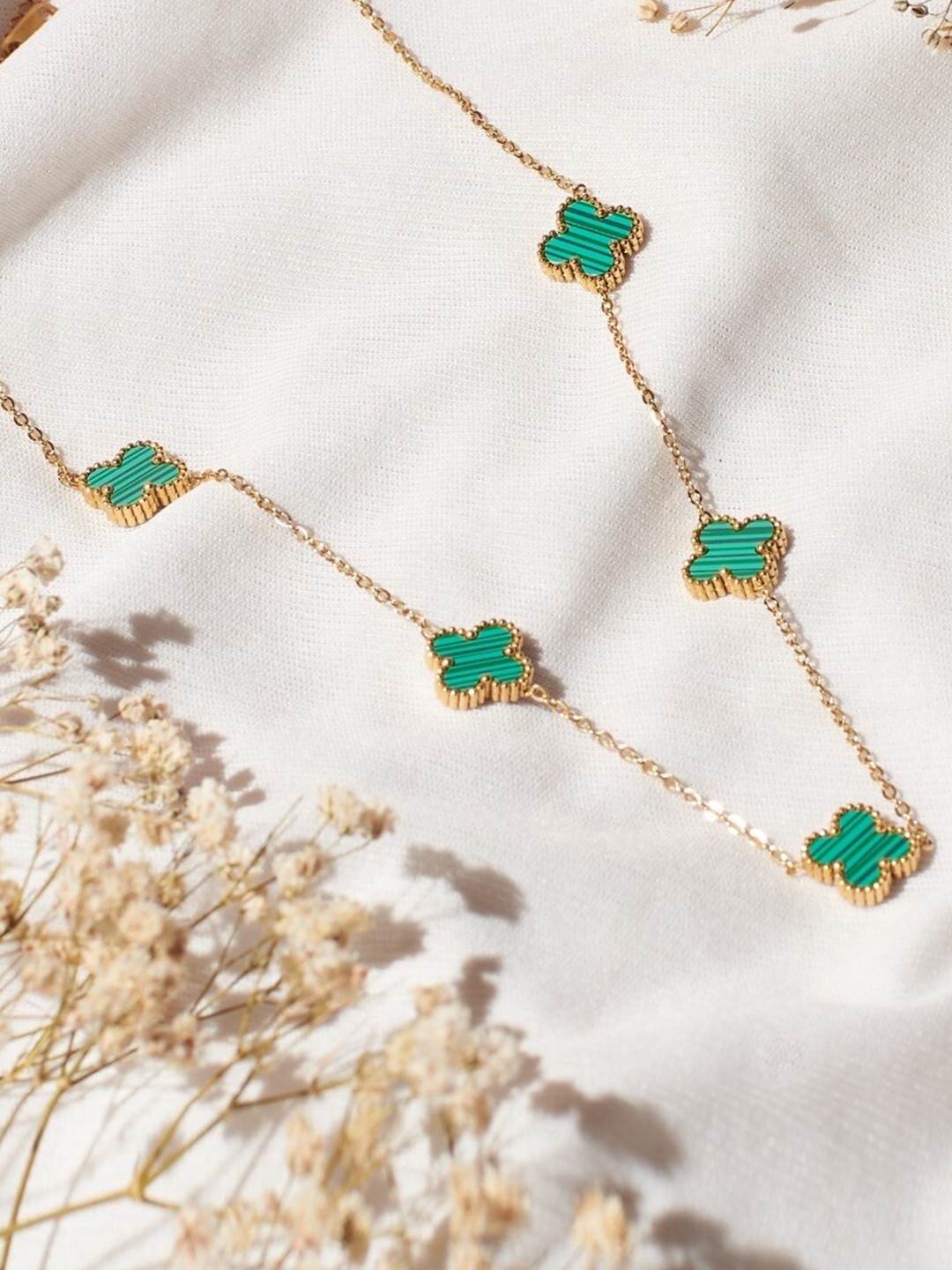 

DressBerry Gold-Toned Copper Statement Necklace