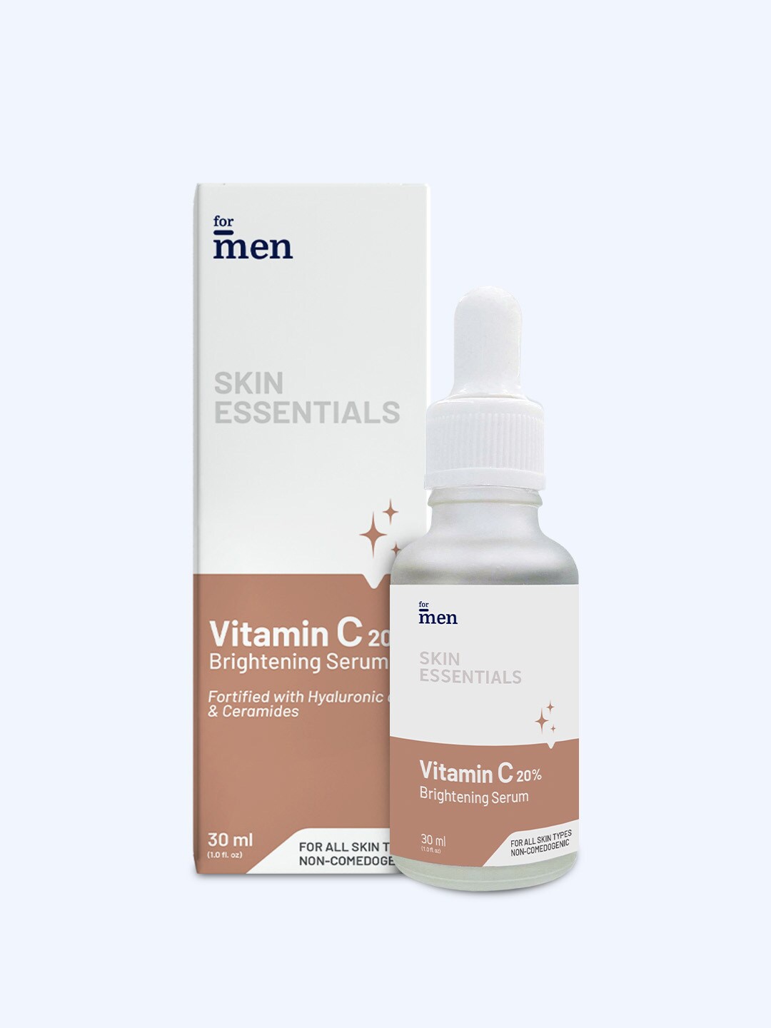 

ForMen Men Skin Essentials 20% Vitamin C Brightening Face Serum - 30ml, White