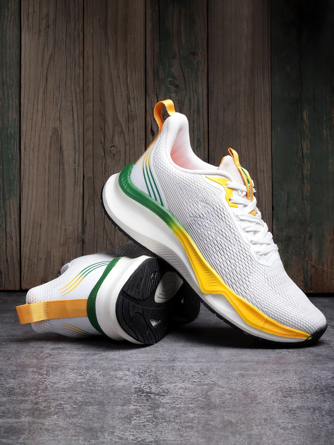 

Action Men Mesh Lightweight Running Shoes, White