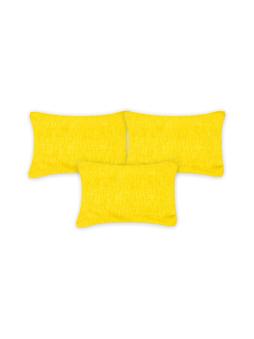 

Home Heart Yellow 3 Pieces Rectangle Cushion Covers