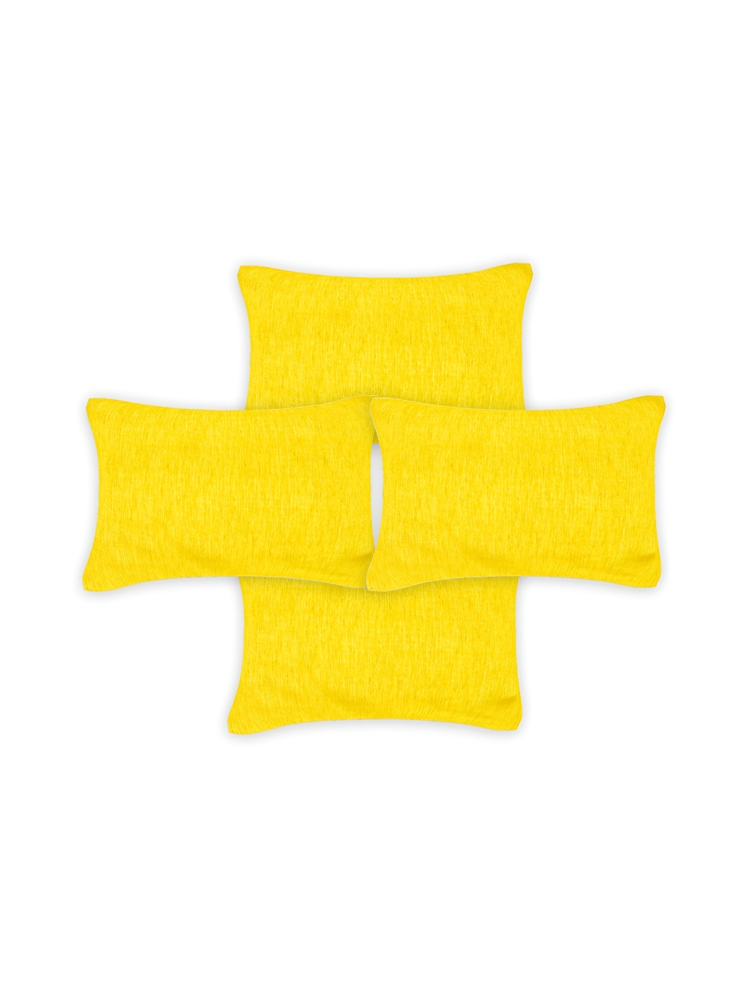 

Home Heart Yellow 4 Pieces Rectangle Cushion Covers