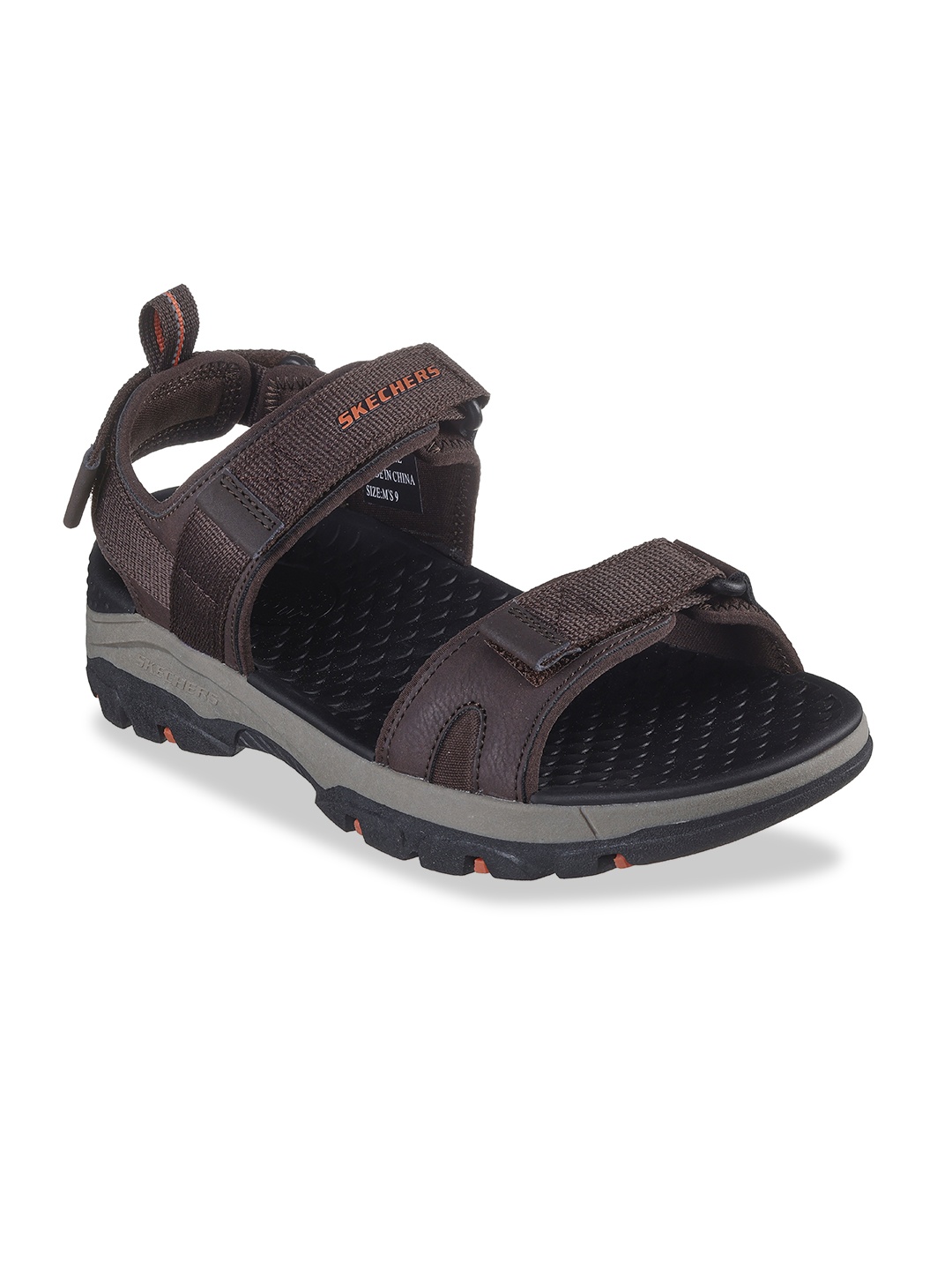 

Skechers Men TRESMEN - RYER Comfort Sandals, Brown
