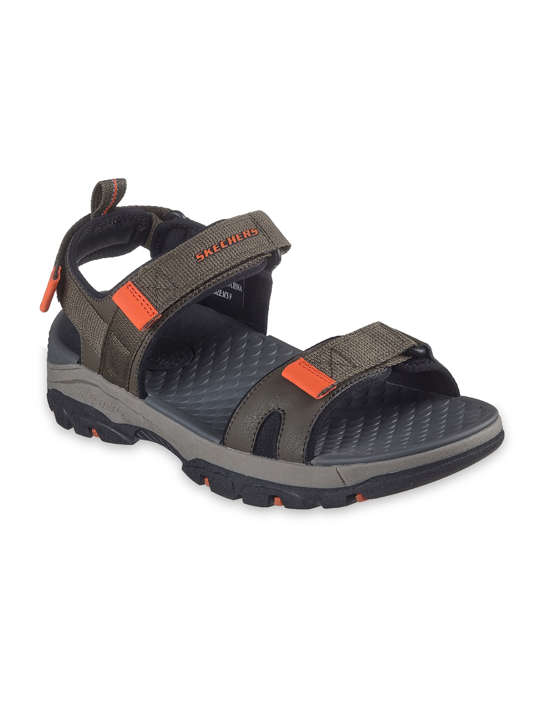 

Skechers Men TRESMEN - RYER Comfort Sandals, Olive