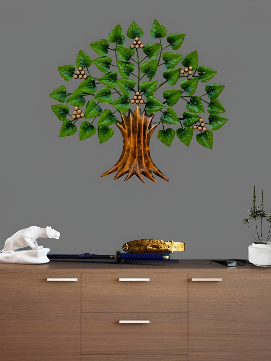 

RSN Green & Brown Decorative Tree Wall Decor