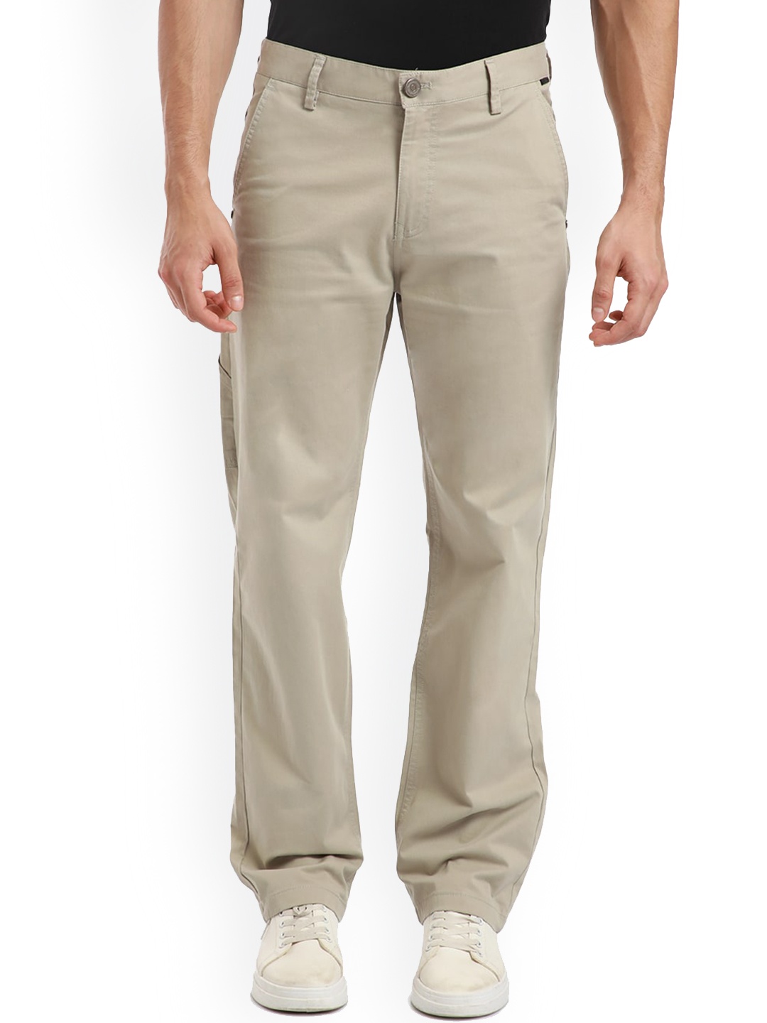 

Banana Club Mid-Rise Cargo Trouser, Beige