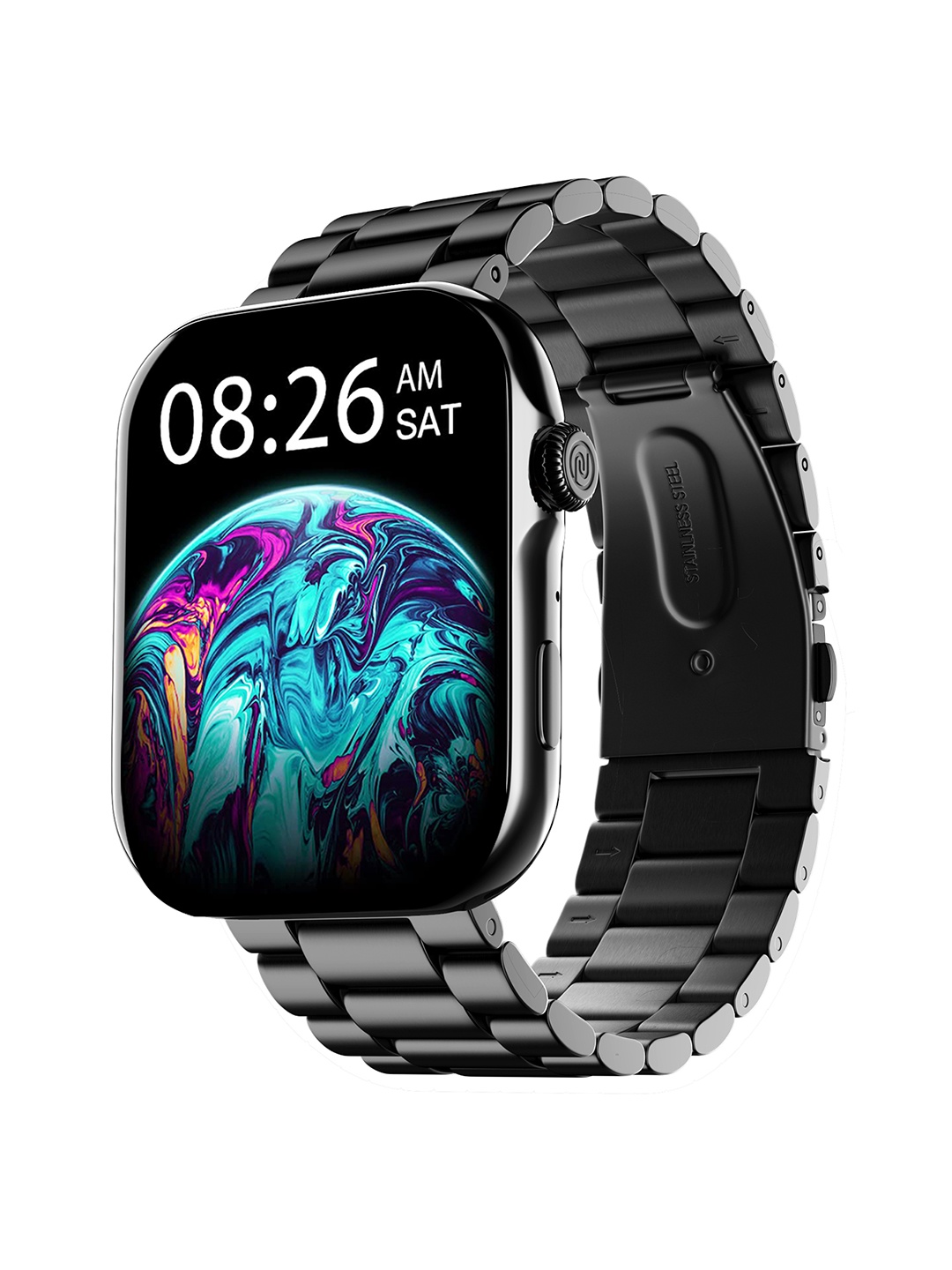 

NOISE Ultra 3 1.96" AMOLED Display Smartwatch With Premium Metallic Build, Black