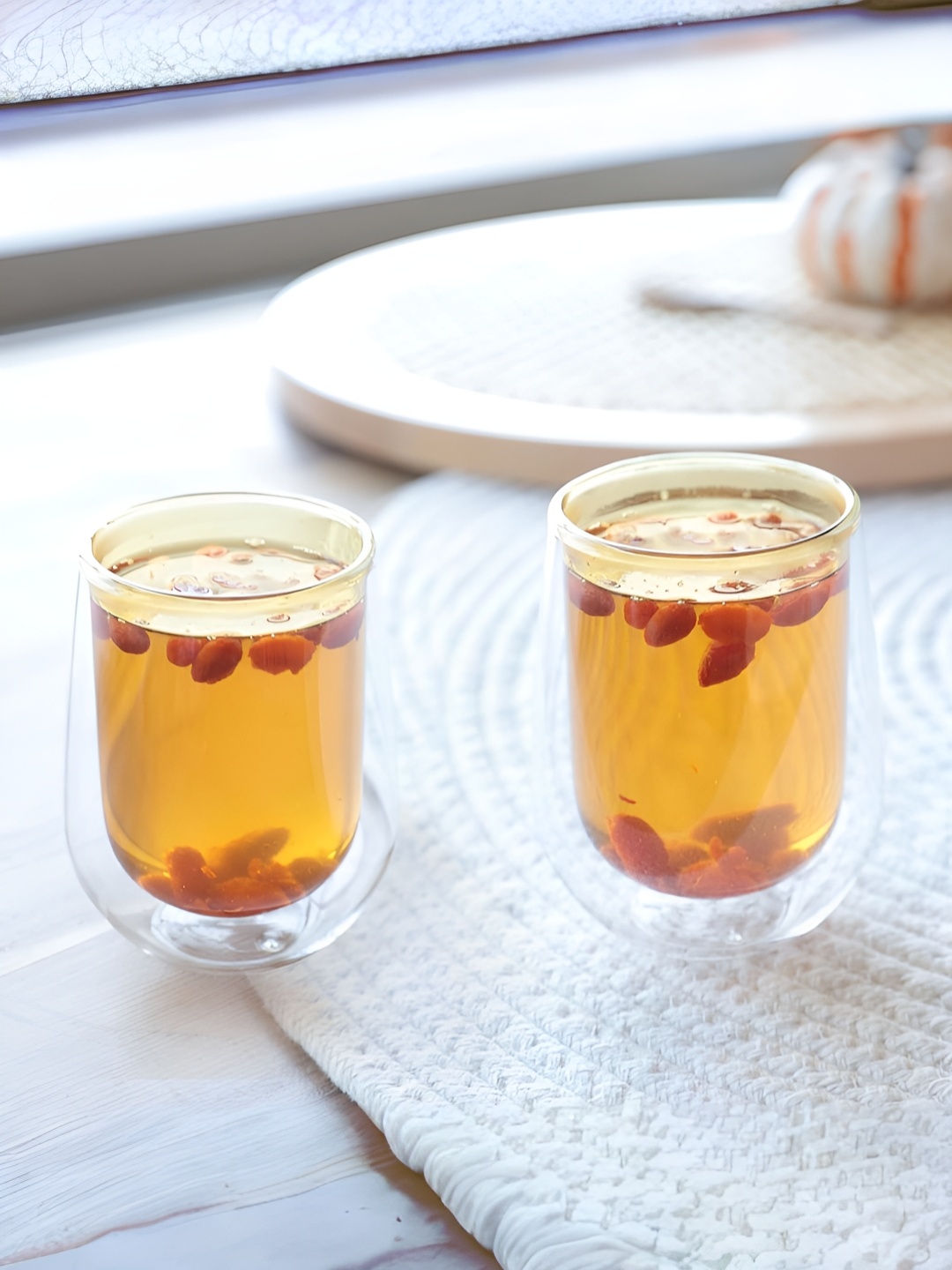 

The Better Home Yellow 2 Pcs Double Wall Glass 190ml