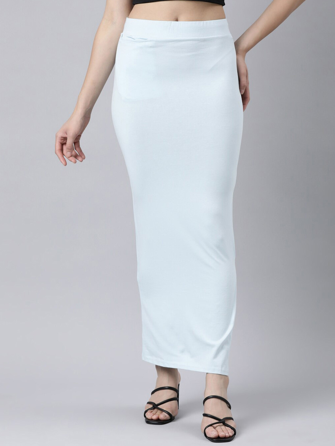 

GOLDSTROMS Stretchable Saree Shapewear, Blue