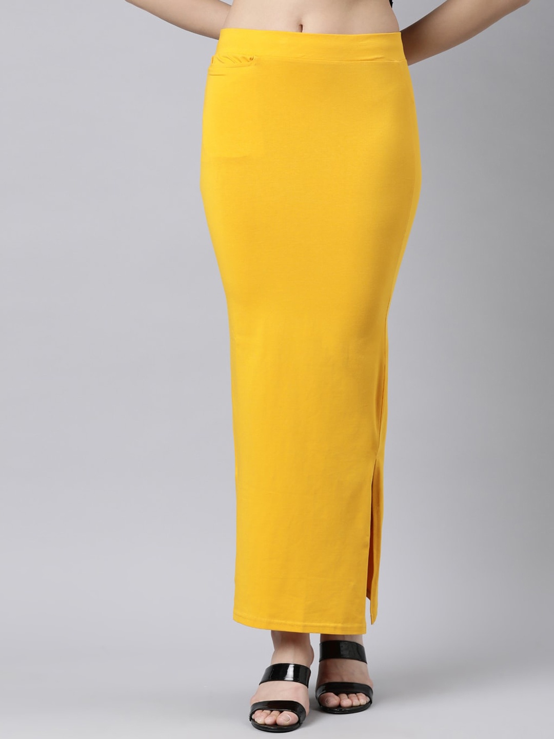 

GOLDSTROMS Stretchable Saree Shapewear, Mustard